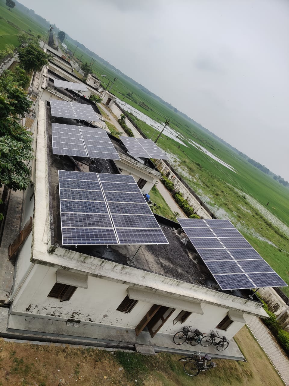 225Kwp installed at India Bangladesh Border in Assam and West Bengal
